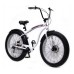 Велосипед Фэтбайк(рама:алюм.,Ø колес:26'',7 скоростей, диск. тормоза Tektro перед/зад, покрышки 4'', матер. седла:винил, щитки,белый,New wave)