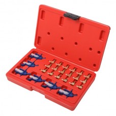 Adapters set for injector return tester (Common Rail) 24pcs, in a case