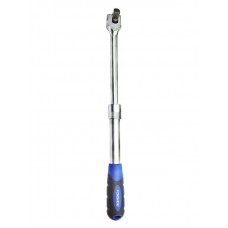 Вороток шарнирный телескопический с резиновой ручкой 1/2''