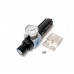 Фильтр-регулятор с индикатором давления для пневмосистем 1/4''(максимальное давление 10bar пропускная способность 200 л/мин температура воздуха 5-60С.