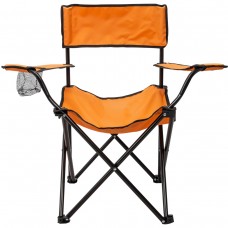 Кресло складное для кемпинга(подлокотники,подстаканник,сиденье 40х40см,каркас-стальная труба,сумка для хранения, макс.нагрузка 120кг.)