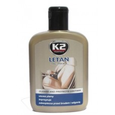 Очиститель+полироль для натуральной кожи Letan 200 мл.