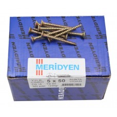 Chipboard screw, yellow galvanized (500шт)