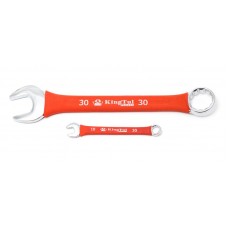 Combination wrench 6mm, with rubber handle