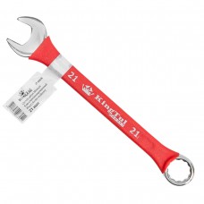 Combination wrench 21mm, with rubber handle