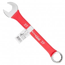 Combination wrench 27mm, with rubber handle