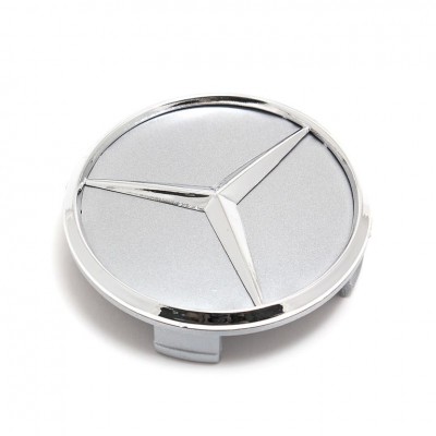 Колпачок на литой диск MERCEDES(1шт) (аллюм.покрытие) 75мм AV058