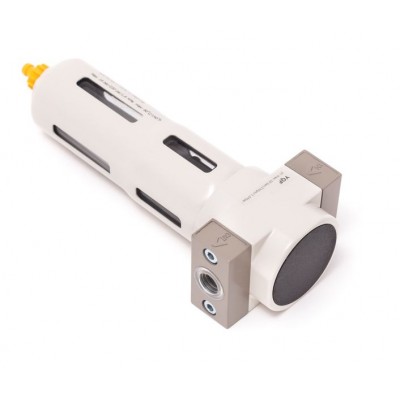 Фильтр для пневмосистемы 1/8''(пропускная способность:800 л/мин, давление max: 16 bar, температура воздуха: 0° до 60°, 5мк)