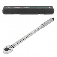 Torque wrench 28-210Nm, 1/2'', in a plastic case