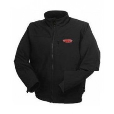 Куртка с электроподогревом водоотталкивающая(р.46-48, черная, АКБ:5V, 2A, от 10000 mAh, 3 режима нагрева, АКБ не комплектуется)