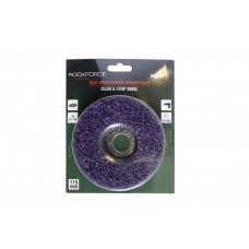 Круг абразивный зачистной 125х22.2мм(фиолетовый, max об/мин 11000), в блистере