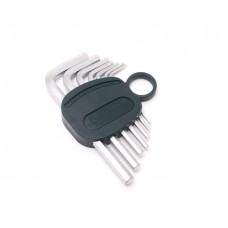 Набор ключей 6-гранных Г-образных 7пр.(1.5, 2, 2.5, 3, 4, 5, 6мм)в пластиковом держателе