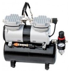 Oil-free mini compressor (receiver-3,5 l, performance 40 l/min, 3-4bar)
