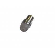 Лампа светодиодная S25-1156-HP-12V 1 контакт WHITE линз 4095+ бол цок