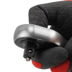 Трещотка реверсивная с противоскользящей пластиковой ручкой 1/2''(45зуб.)