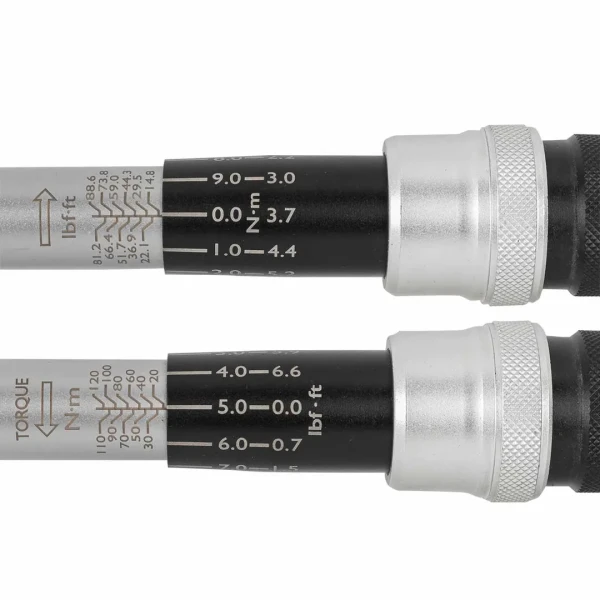 Ключ динамометрический щелчкового типа с быстрой фиксацией 20-120Нм, 1/2''