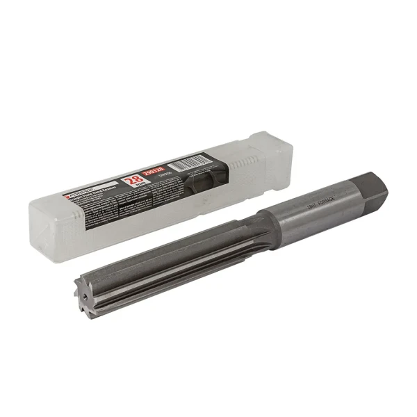 Развертка ручная (прямая) 28мм Profi, в пластиковом футляре