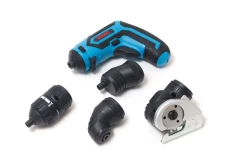 Шуруповерт аккумуляторный с набором бит и аксессуаров 36пр(4V,1.5Ah,4Nm),в кейсе