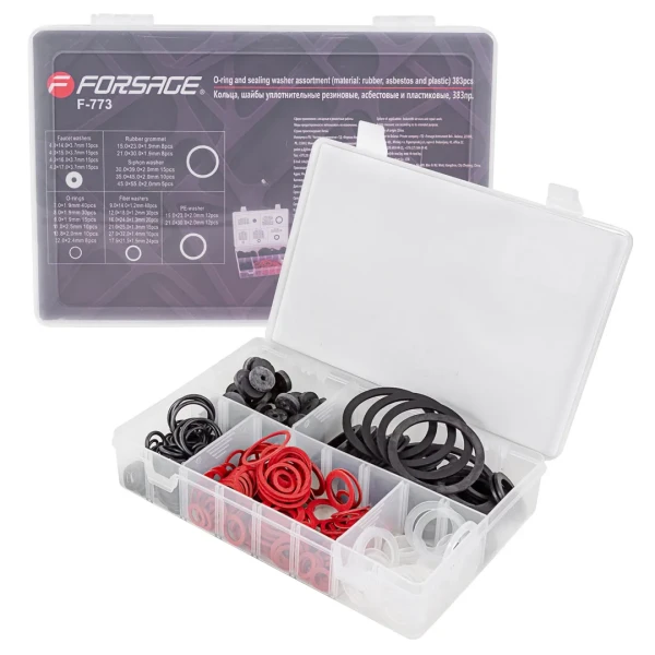 Кольца, шайбы уплотнительные резиновые, асбестовые и пластиковые, 383пр.