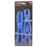 Зажимы пластмассовые с фиксатором для пережатия шлангов и патрубков, набор 3пр.