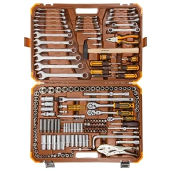 Набор инструментов 202пр. 1/4''&3/8''&1/2''(6-гран.)(4-32мм)