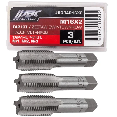 Метчик M16x2 (3шт)