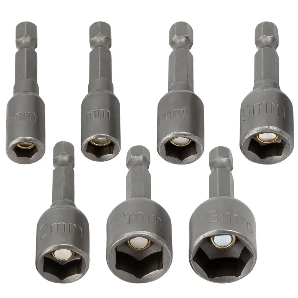 Головки-биты, набор 7пр., 1/4''