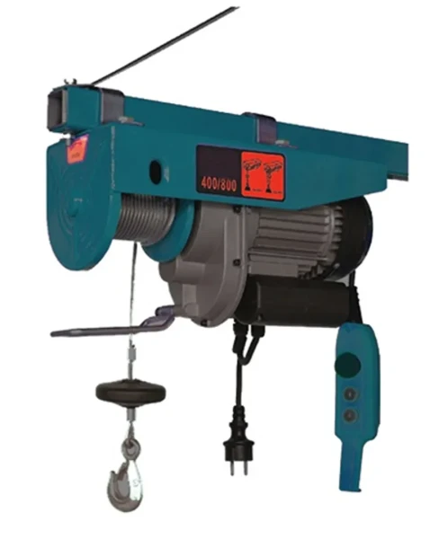 Таль подвесная 500/1000 кг (220V, 1800W, высота подъема: 500кг - 12м, 1000кг - 6м)
