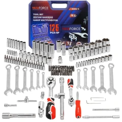 Набор инструментов 125пр. 1/4'', 1/2''(6гр.)