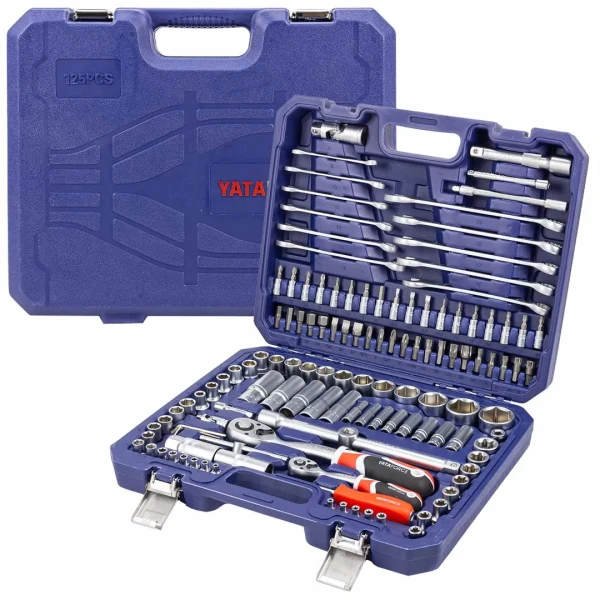 Набор инструментов 125пр. 1/4'', 1/2''(6гр.)