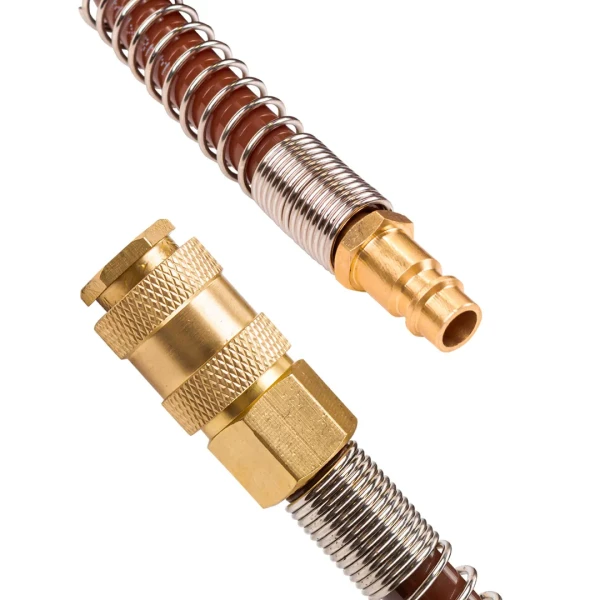 Шланг витой полиуретановый 8мм х 12мм х 20м с быстроразъемами