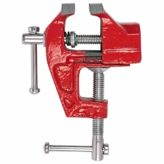Тиски настольные мини (ширина губ - 50мм, захват-30мм, крепление ''струбцина'')
