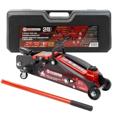 Домкрат подкатной гидравлический 2,5т в кейсе