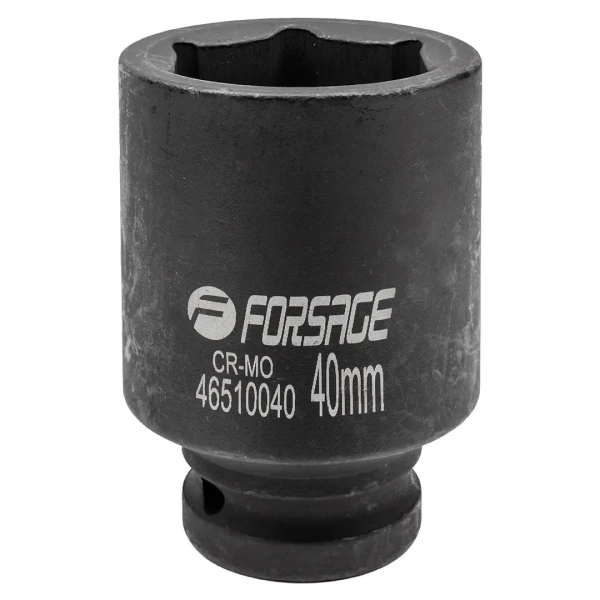 Головка ударная глубокая 40мм (6гр.), 3/4''