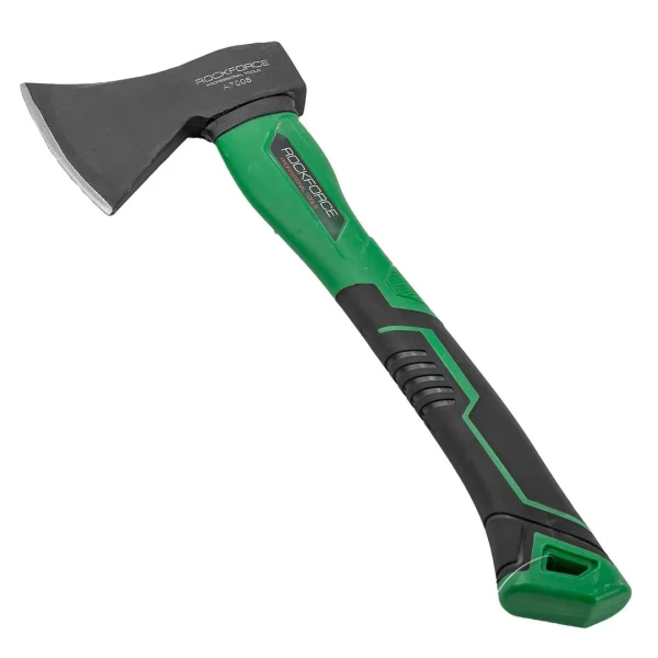 Топор с фиберглассовой ручкой и резиновой противоскользящей накладкой 500гр.