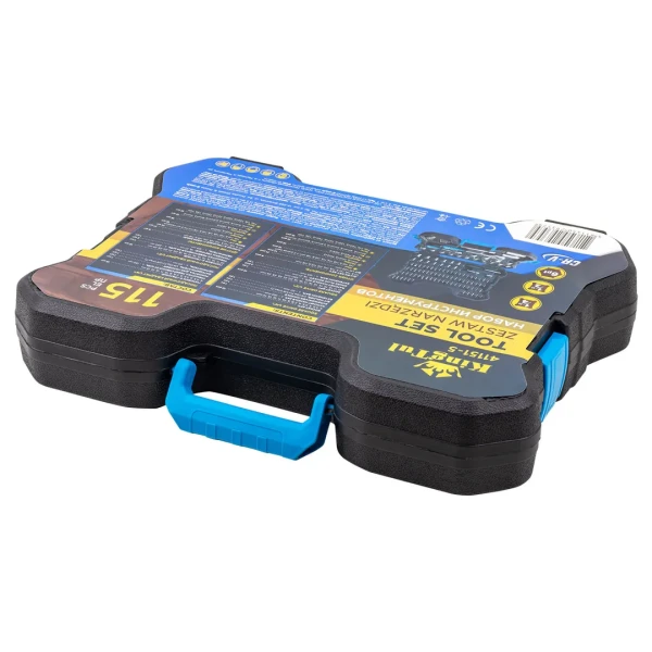 Набор инструментов 115пр. 1/4'', 1/2''(6гр.)