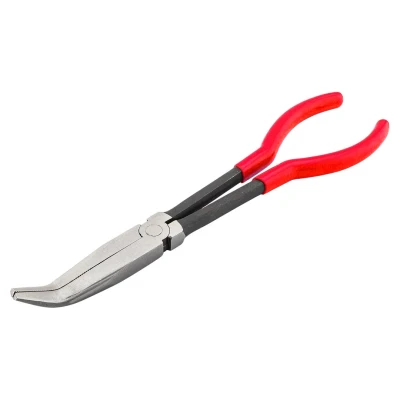 Щипцы изогнутые на 45град. с удлиненными рукоятками 285мм