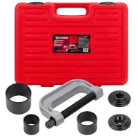 Набор инструментов для снятия и установки шаровых опор, подшипников и сайлентблоков, 7пр., в кейсе