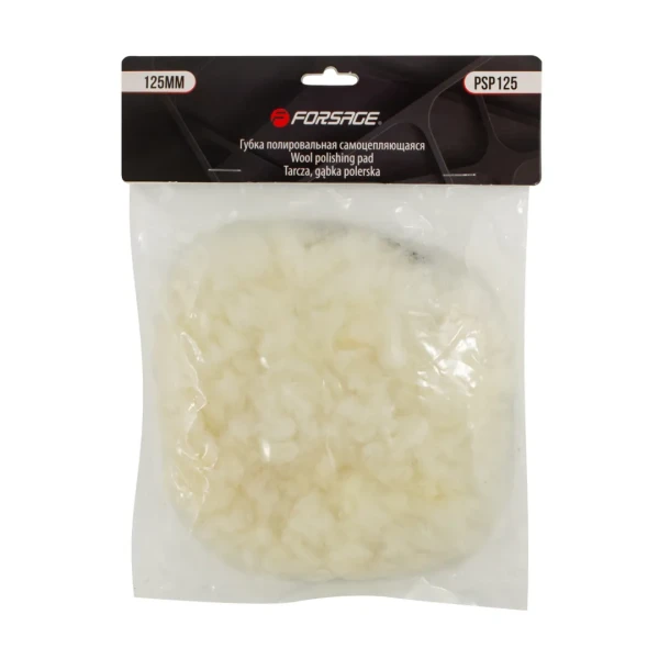 Губка полировальная самоцепляющаяся 125мм