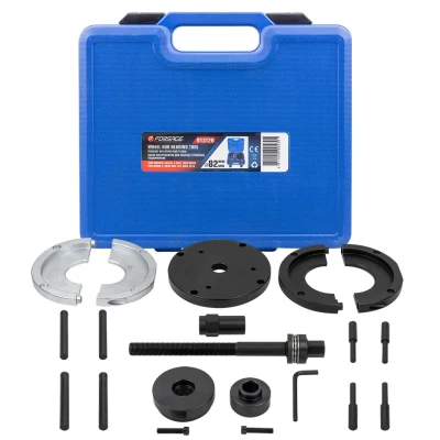 Набор инструментов для замены ступичных подшипников Ford Mondeo, Galaxy, S-Max, Land Rover Freelander 2, Volvo S80, V70, XC60, XC70 (Ø82мм) в кейсе