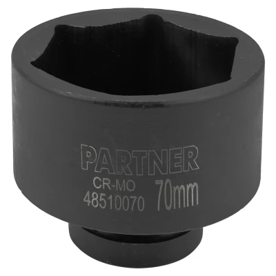 Головка ударная глубокая 70мм (6гр.), 1''