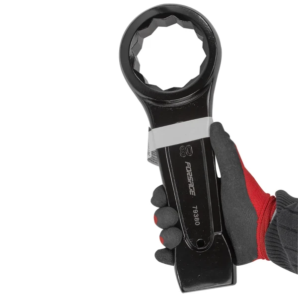 Ключ накидной ударный односторонний 80мм (L-345мм)