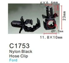 Клипса для крепления внутренней обшивки а/м Форд пластиковая (100шт/уп.)