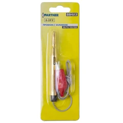 Пробник с зажимом 6-24В, в блистере
