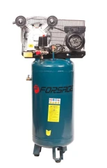 Компрессор 100 л 2-х поршневой с ременным приводом вертикальный (2.2кВт, ресивер 100л, 250л/м, 220В)