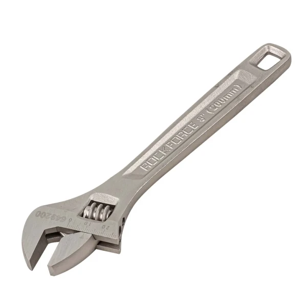 Ключ разводной Profi CRV 8''-200мм (захват 0-25мм), на пластиковом держателе