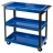 Тележка инструментальная металлическая 3-х полочная