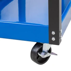 Тележка инструментальная металлическая 3-х полочная