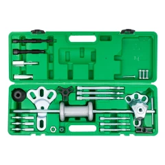 Молоток обратный для съема подшипников в наборе со сменными лапами (26пр)в кейсе