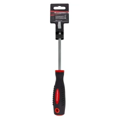 Отвертка шлицевая магнитная ''Profi''S2 SL6.5х125мм, в пластиковом держателе